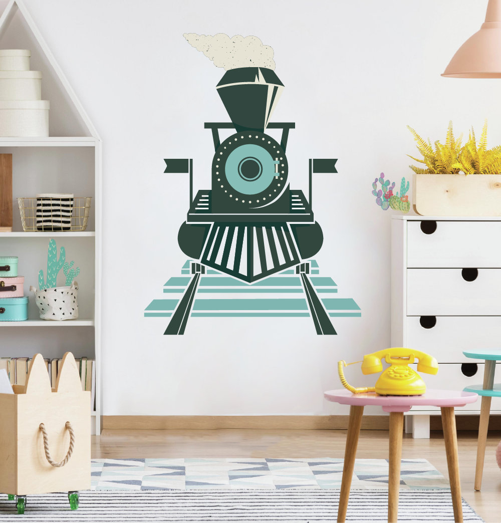 Train wall decals hotsell